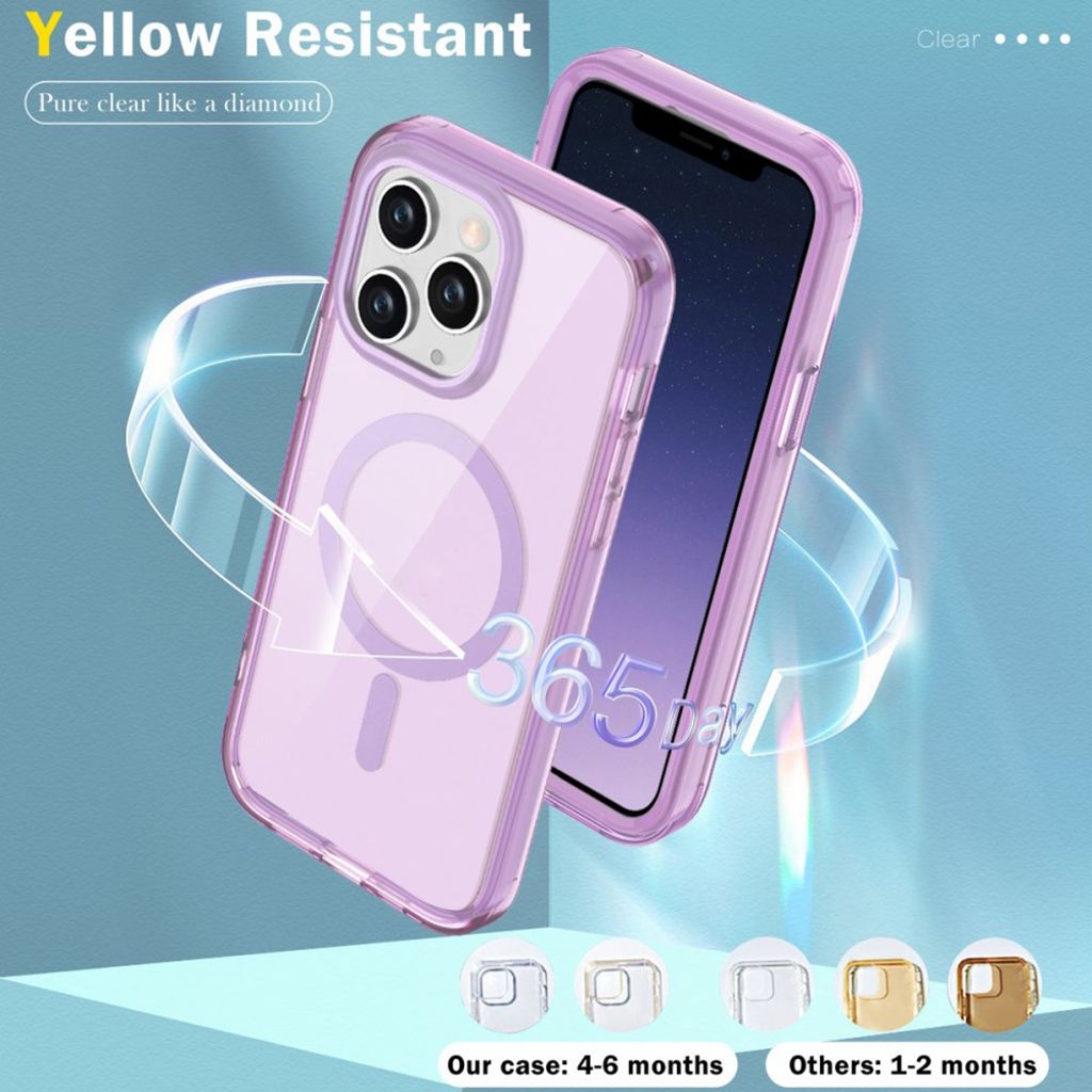 iPhone 11 Pro Max MagSafe-yhteensopiva Kuori – Vaaleanpunainen