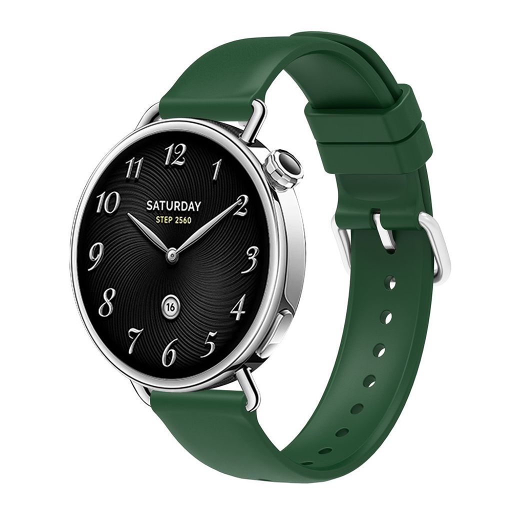 Xiaomi Watch S4 41 mm jne. Kellonranneke, Silikoni - Vihreä