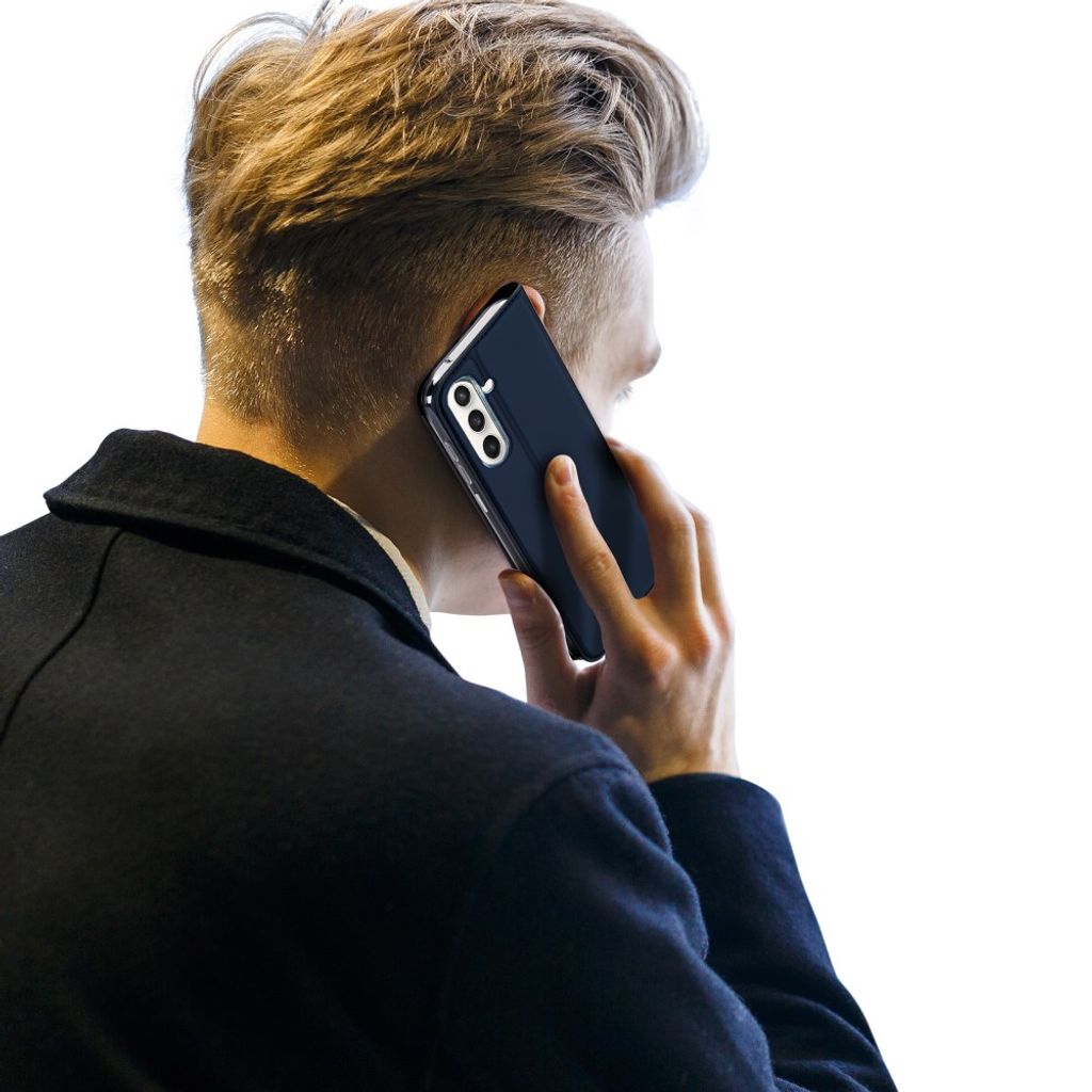 DUX DUCIS Samsung Galaxy S26 FE Lommebok-deksel med Kortspor – Blå