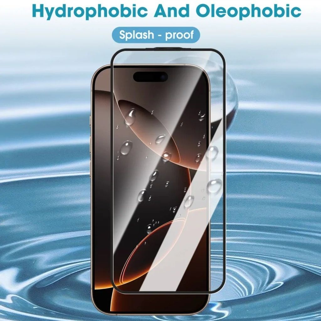 iPhone 18 Pro/17 Pro Skærmbeskytter HD Klar Aluminium-Silikone Glas