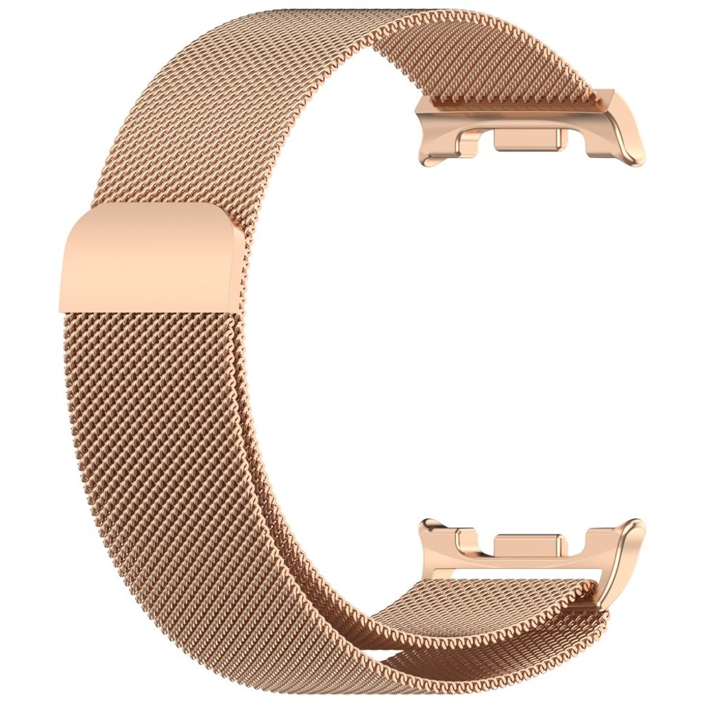 Samsung Galaxy Watch9 Milanesisk magnetisk klokkerem i rustfritt stål - Rose gull