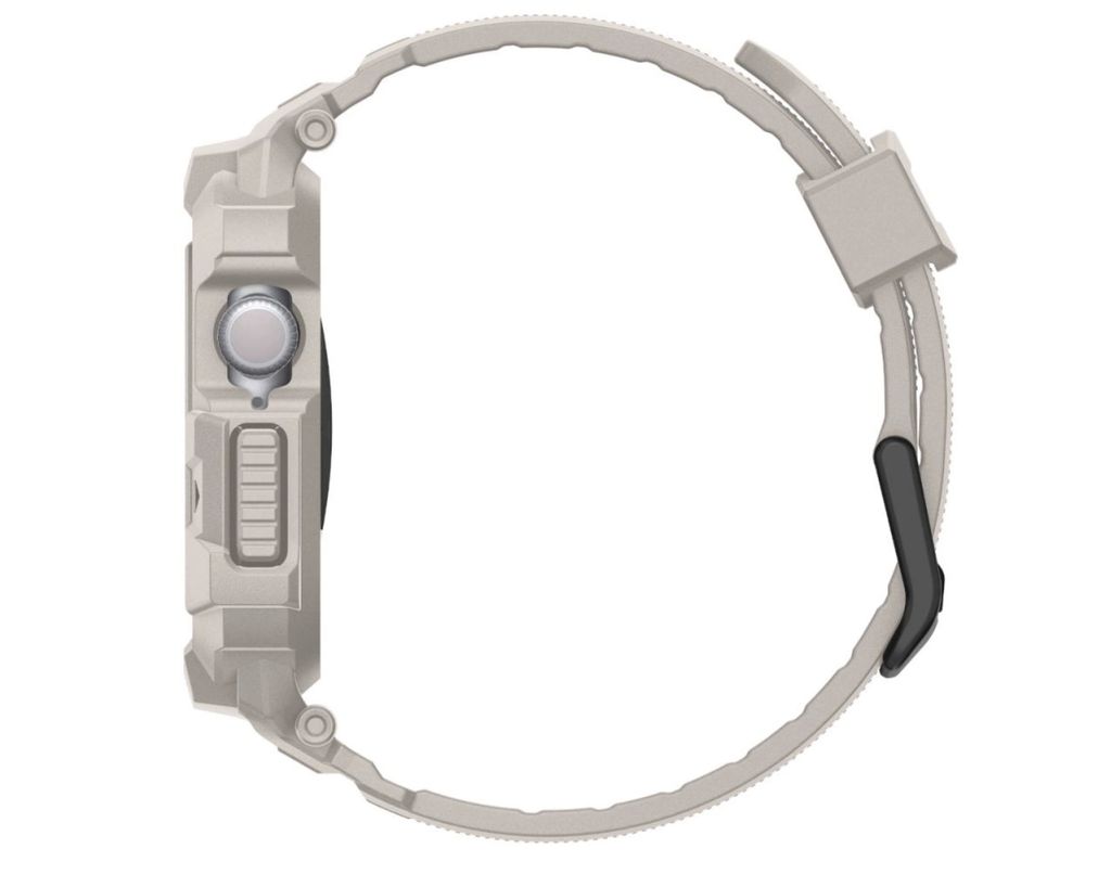 Spigen Rugged Armor Pro V2 Kellonranneke Apple Watch (46mm) - Beige