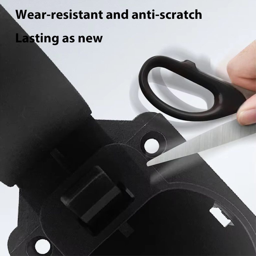 SiGN veggfeste for ladekontakt type 2 med ledningskrok/utløserknapp