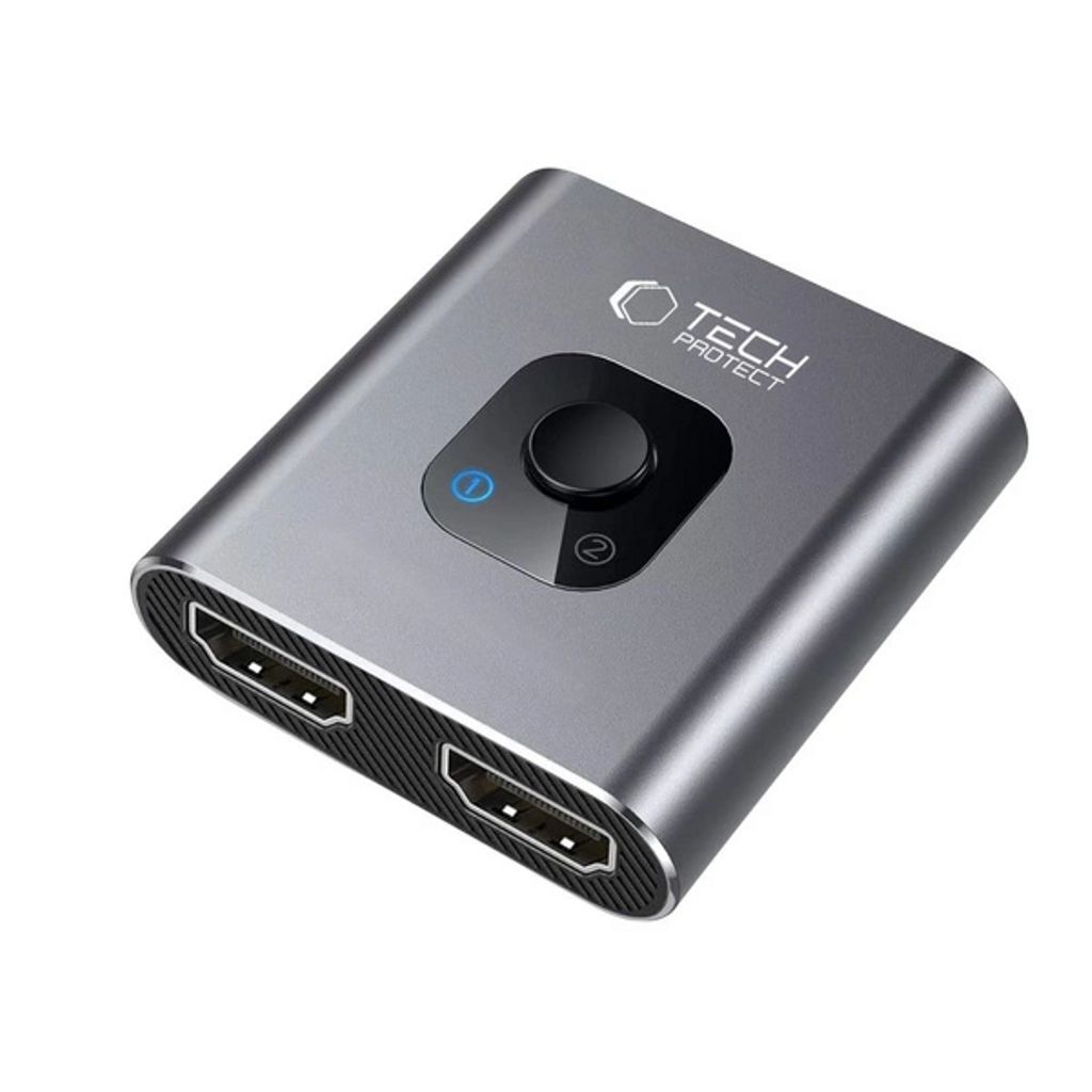 Tech-Protect HB07 HDMI-jakaja 2in1-sovitin 4K 60Hz