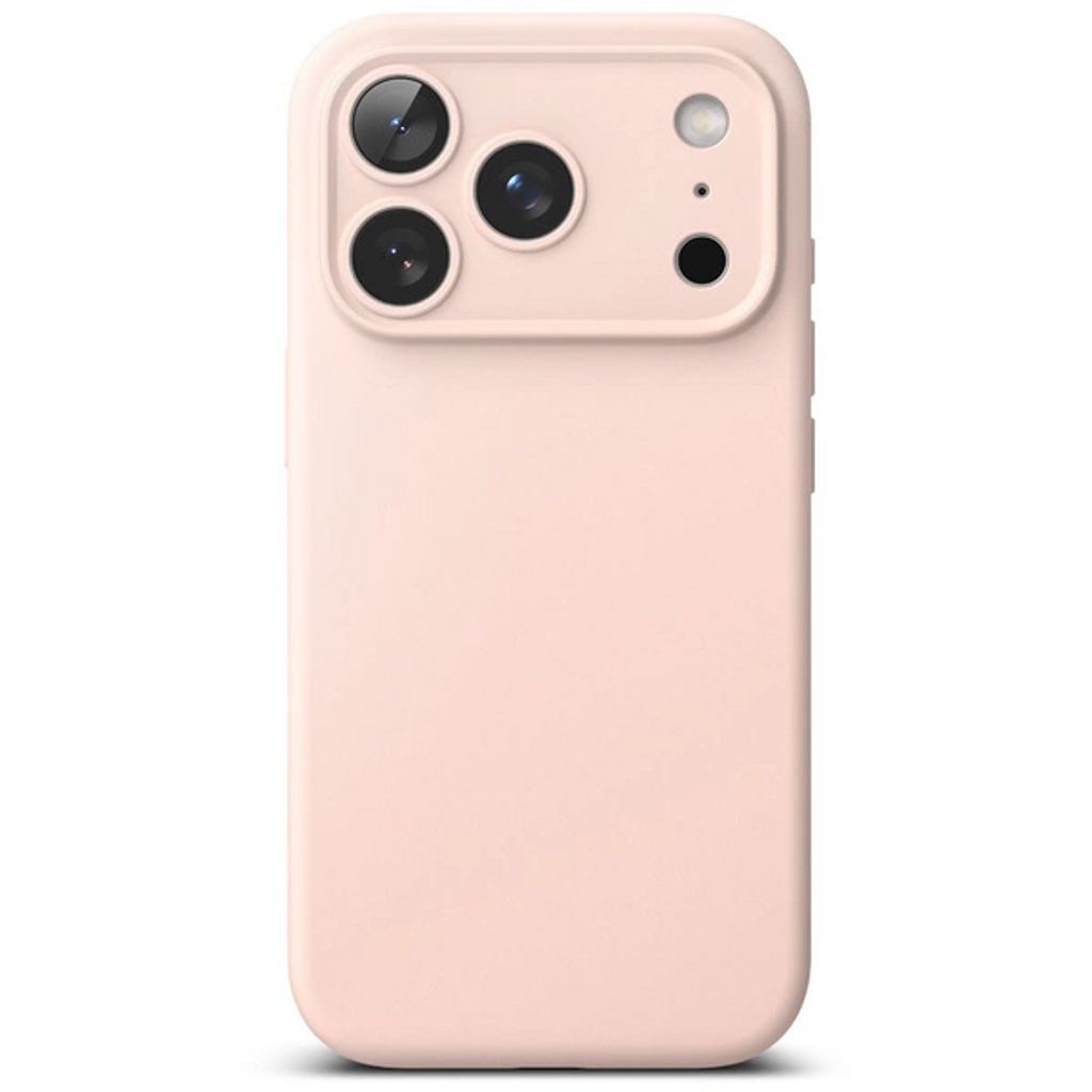 Ringke Silicone Magnetic MagSafe Deksel till iPhone 17 Pro Max - Rosa