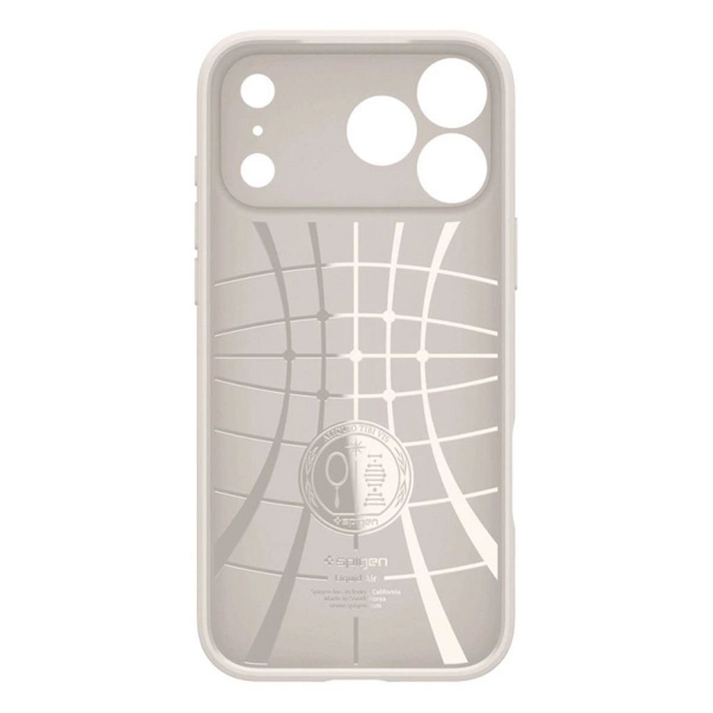 Spigen Liquid Air Deksel till iPhone 17 Pro Max - Titanium