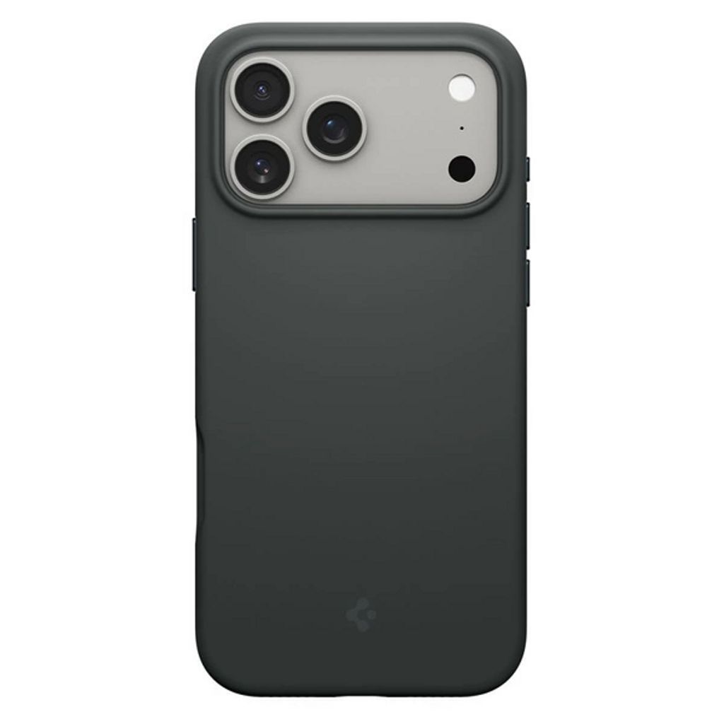 Spigen Silicone Fit MagSafe Deksel till iPhone 17 Pro Max - Grønn
