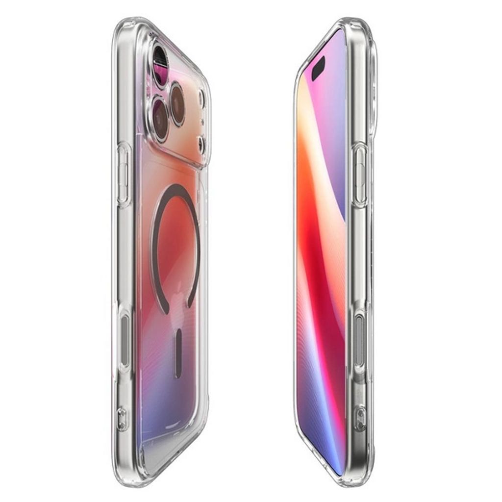 Spigen Ultra Hybrid MagSafe Cover till iPhone 17 Pro Max - Grå/Gennemsigtig