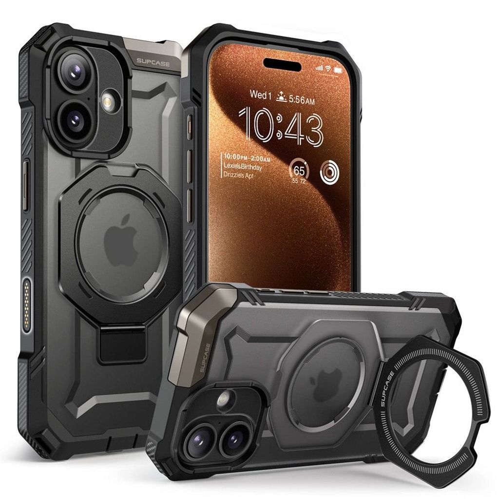 Supcase UB Grip MagSafe Case for iPhone 17 - Black