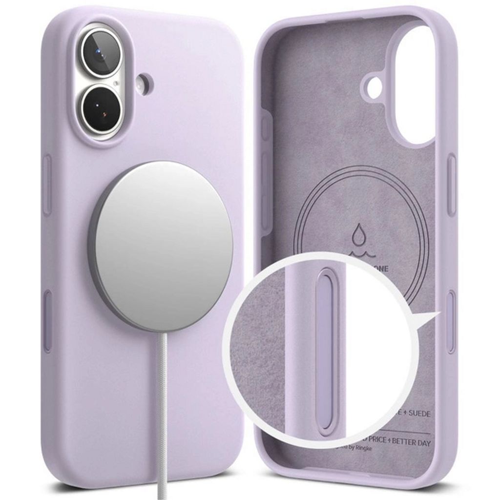 Ringke Silicone MagSafe Case for iPhone 17 - Purple
