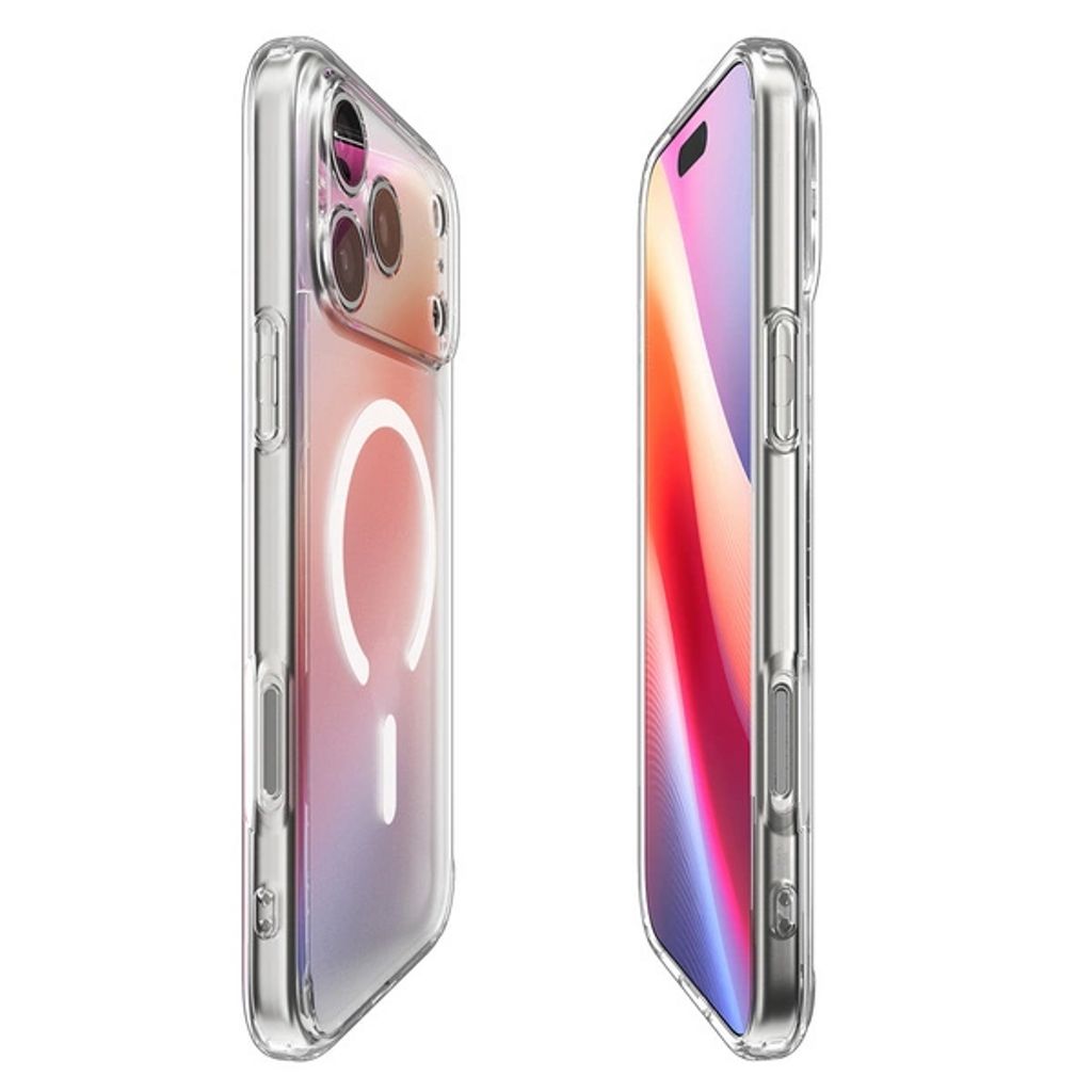 Spigen Ultra Hybrid MagSafe Case for iPhone 17 Pro - Clear/White