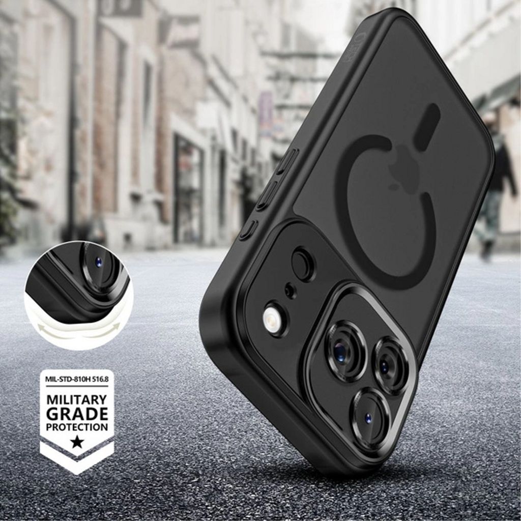 Tech-Protect MagCam MagSafe Case for iPhone 17 Pro - Matte Black