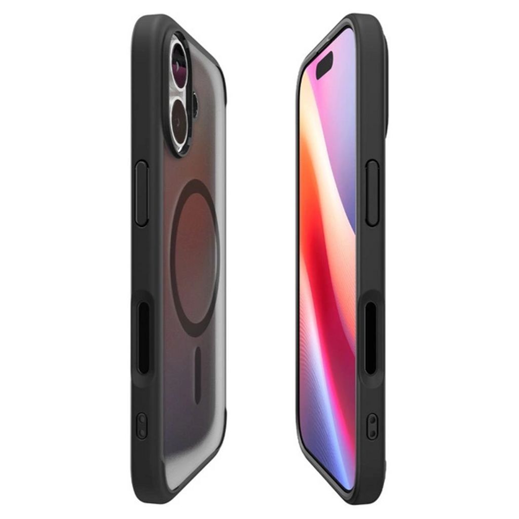 Spigen Ultra Hybrid MagSafe Case for iPhone 17 - Black/Transparent Matte