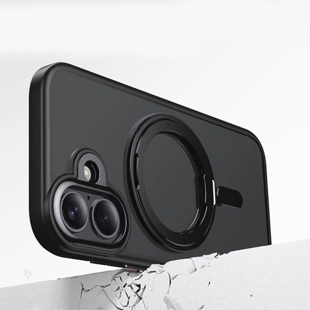 Tech-Protect MagRing MagSafe Case for iPhone 17 - Matte Black
