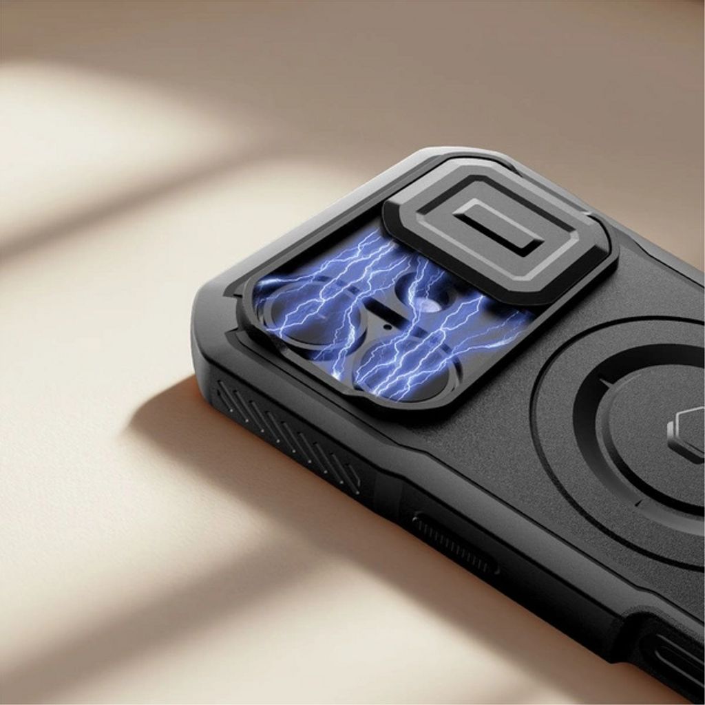Tech-Protect Kevlar MagSafe Case for iPhone 17 - Black