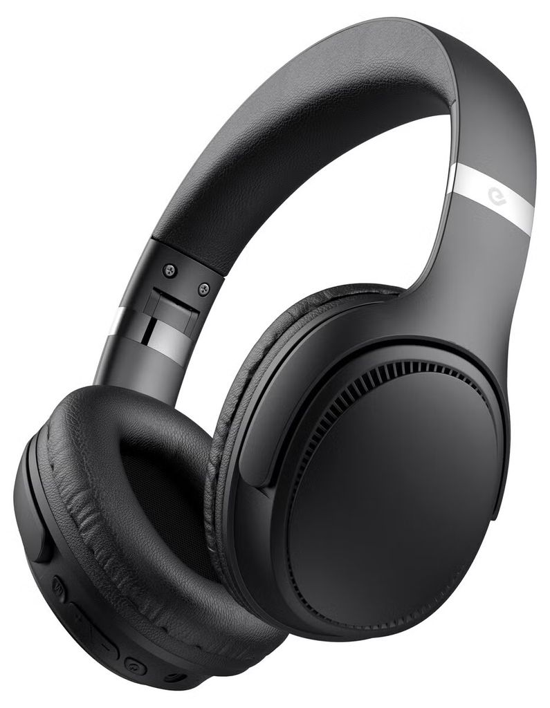 Exibel Andesite hopfällbara over ear hörlurar, Bluetooth - Svart