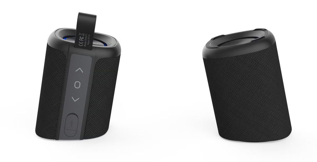 Exibel 2-in-1 Bluetooth-kaiutin BX80 - Musta