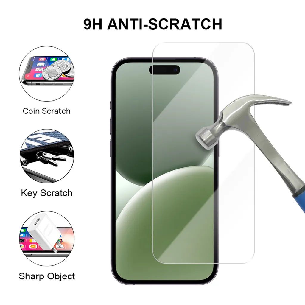 SiGN Ultra Slim Cover til iPhone 16 Pro - Gennemsigtig