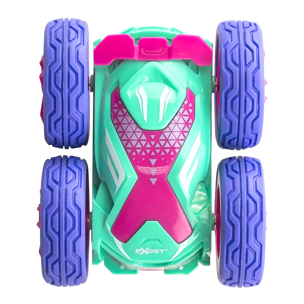 Silverlit Exost 360 Mini Flip NEO Amazone radio-ohjattava auto – pinkki/sininen