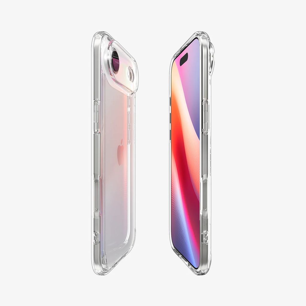 Spigen iPhone 17 Air Ultra Hybrid Case - Crystal Clear
