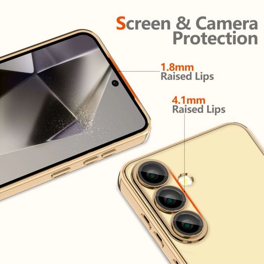 Tech-Protect MagFlex MagSafe Skal for Samsung Galaxy A56 5G - Gjennomsiktig Gull