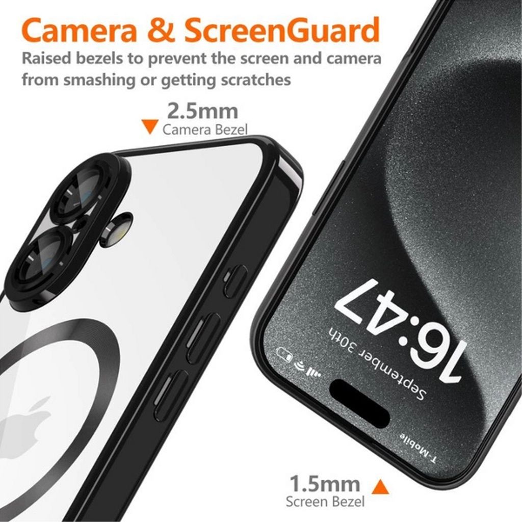 Tech-Protect MagFlex MagSafe iPhone 16e Skal - Transparent