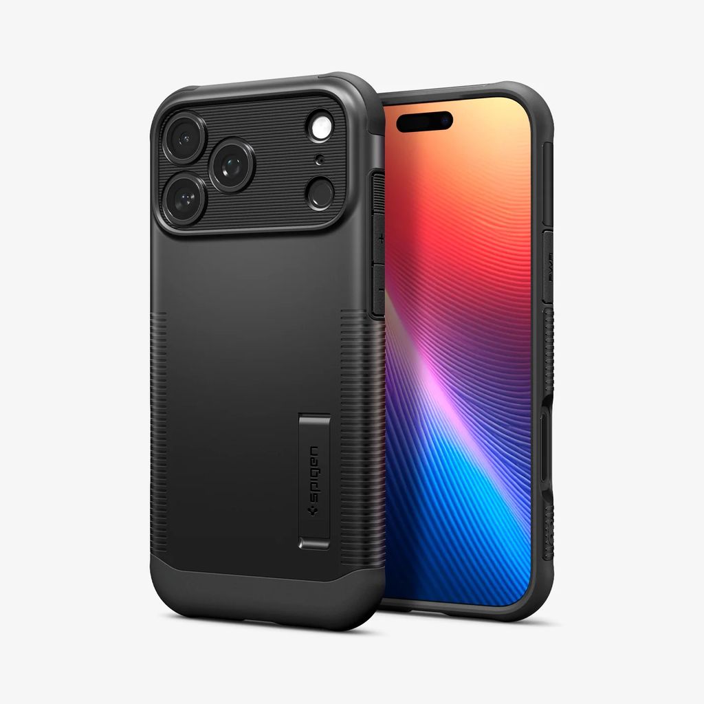 Spigen iPhone 17 Pro Slim Armor MagFit Case - Black