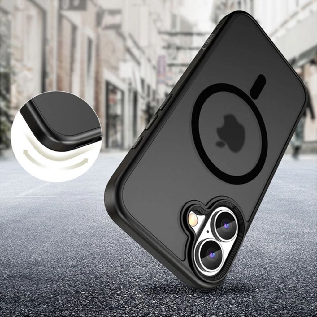 Tech-Protect MagMat MagSafe Cover iPhone 16 - Sort