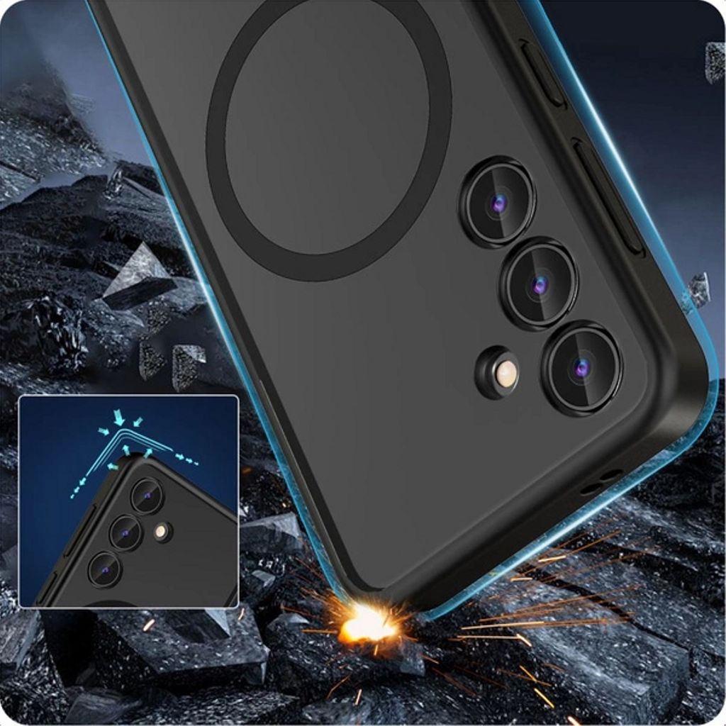 Tech-Protect MagMat MagSafe Case Samsung Galaxy S24 Ultra - Matte Black