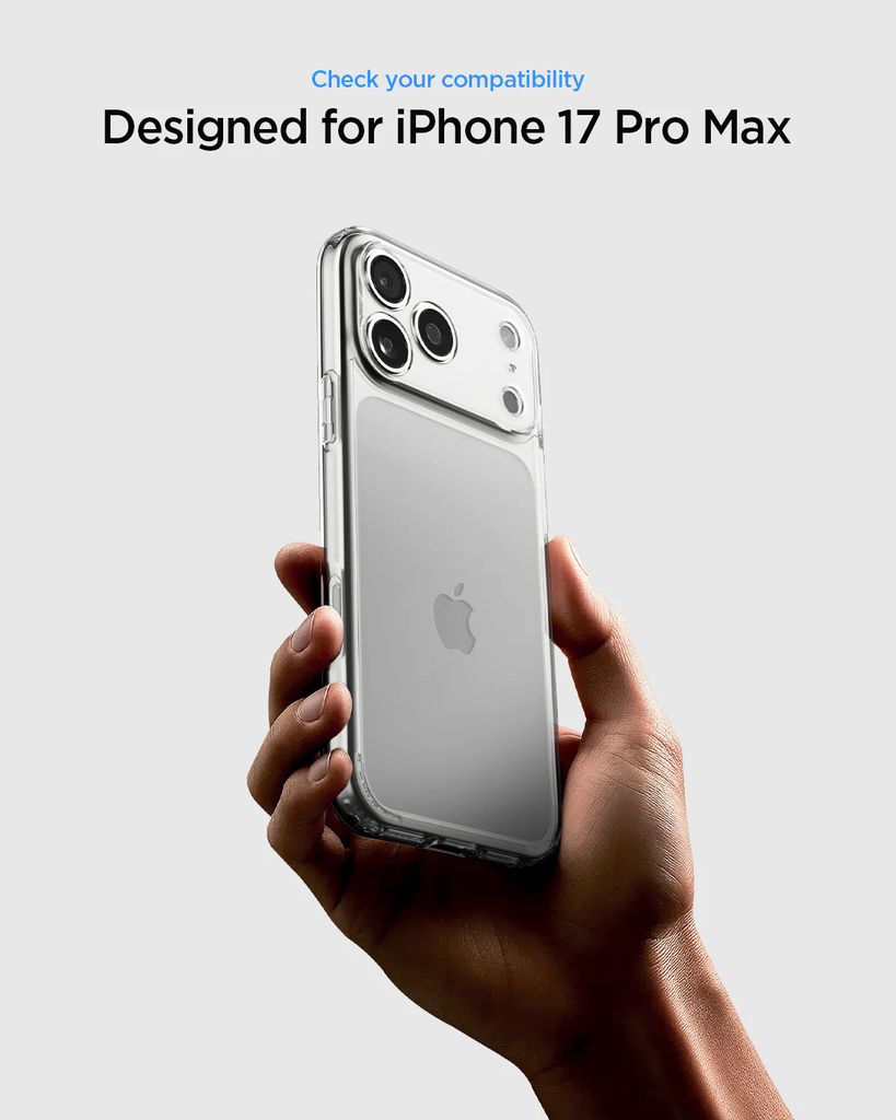 Spigen iPhone 17 Pro Max Ultra Hybrid Case - Crystal Clear