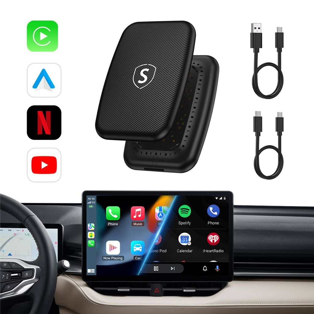SiGN Video Box till Bilen – Trådlös CarPlay
