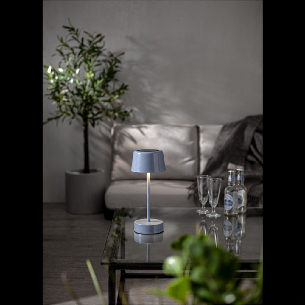 Star Trading Solei solcellslampa – blå