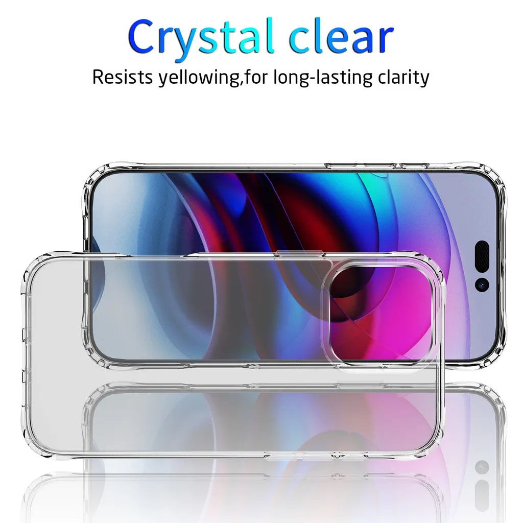 SiGN Ultra Slim Cover til iPhone 16 Pro Max - Gennemsigtig
