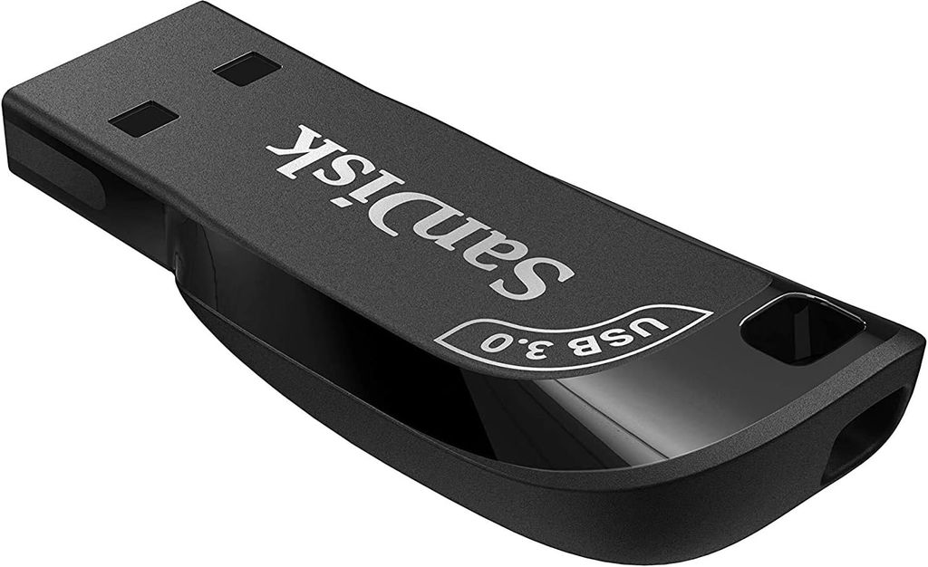 SanDisk USB-flashdrev Ultra Shift 512 GB USB 3.2 - Sort