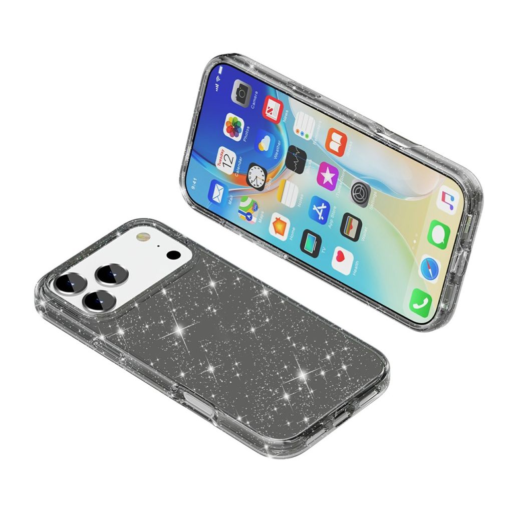 iPhone 17 Pro Max Acrylic Phone Case - Black