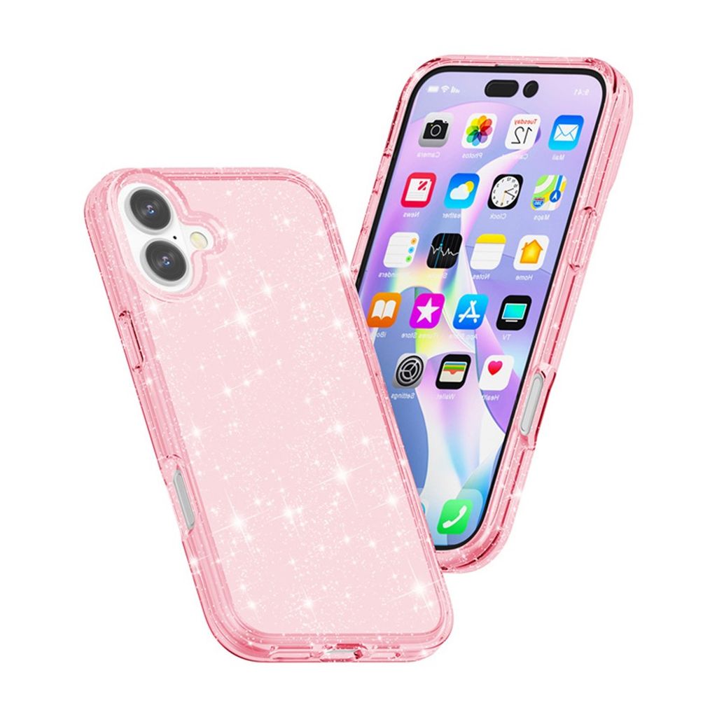 iPhone 17 Acrylic Phone Case - Pink
