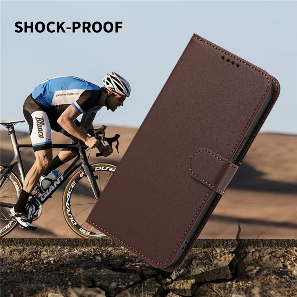 iPhone 18 Pro/17 Pro Lompakkokotelo - Ruskea