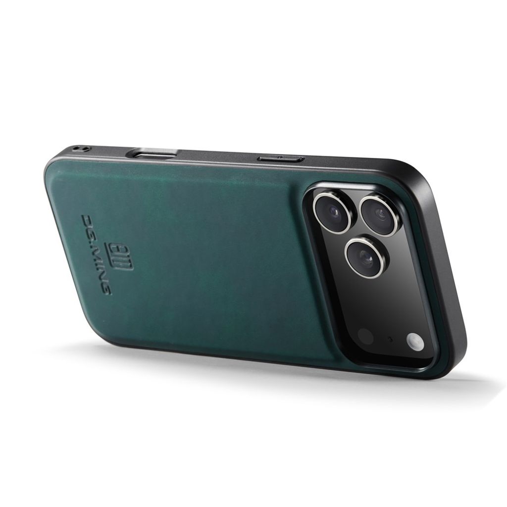 DG.MING iPhone 18 Pro Max/17 Pro Max Skal med PU-läder - Grön