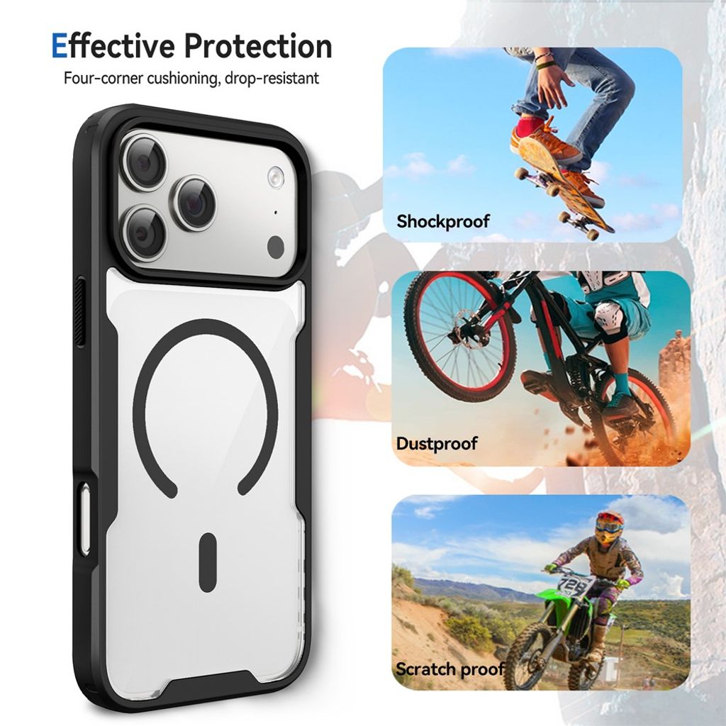 iPhone 18 Pro Max/17 Pro Max MagSafe Skal - Svart