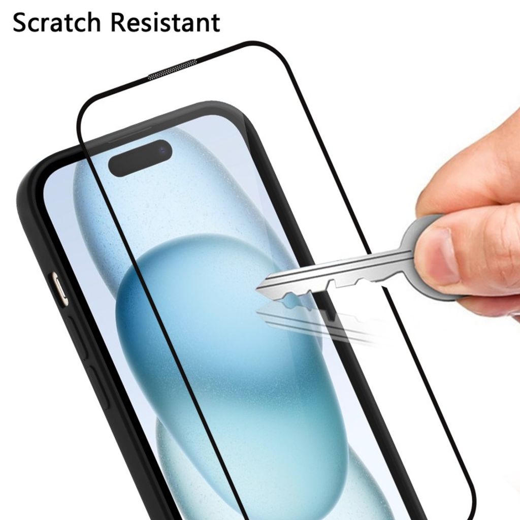iPhone 18 Pro Kulfiber MagSafe-cover med 2x skærmbeskyttelse - Blå