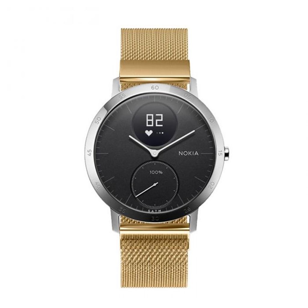Garmin Vivoactive 4s/Vivomove 3S etc. Milanese klokkerem – gull