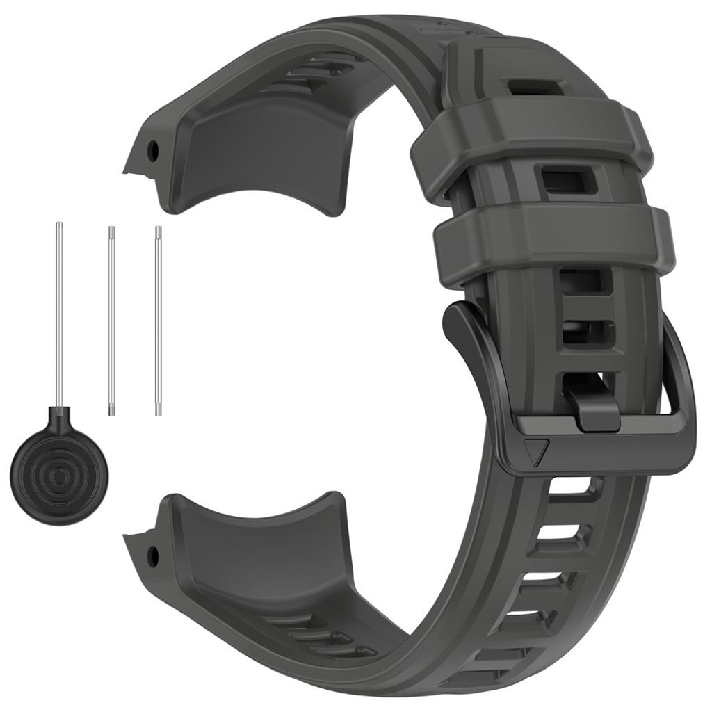 Garmin Instinct 3 45mm Watch Strap Silicone – Graphite Grey