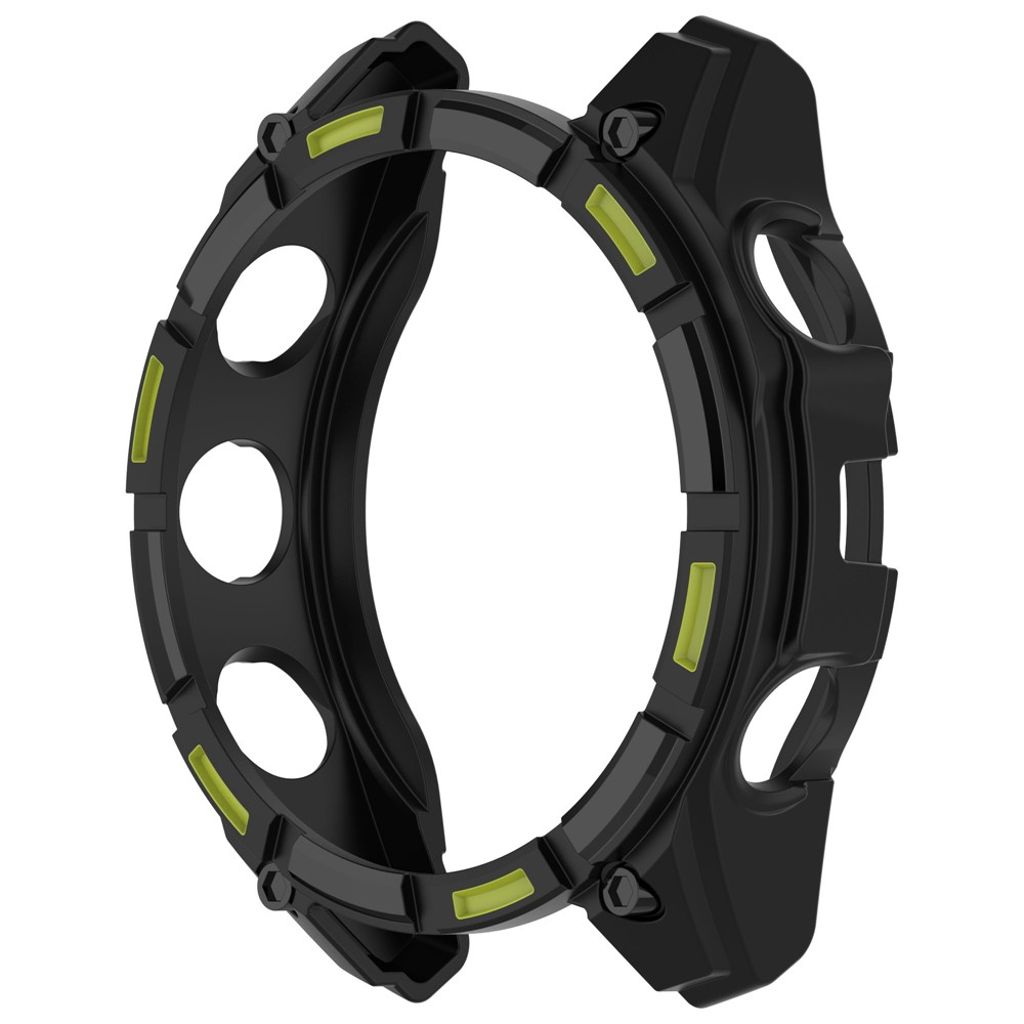 Garmin Quatix 8 51mm Klokkedeksel TPU Støtsikker – Svart/Grønn