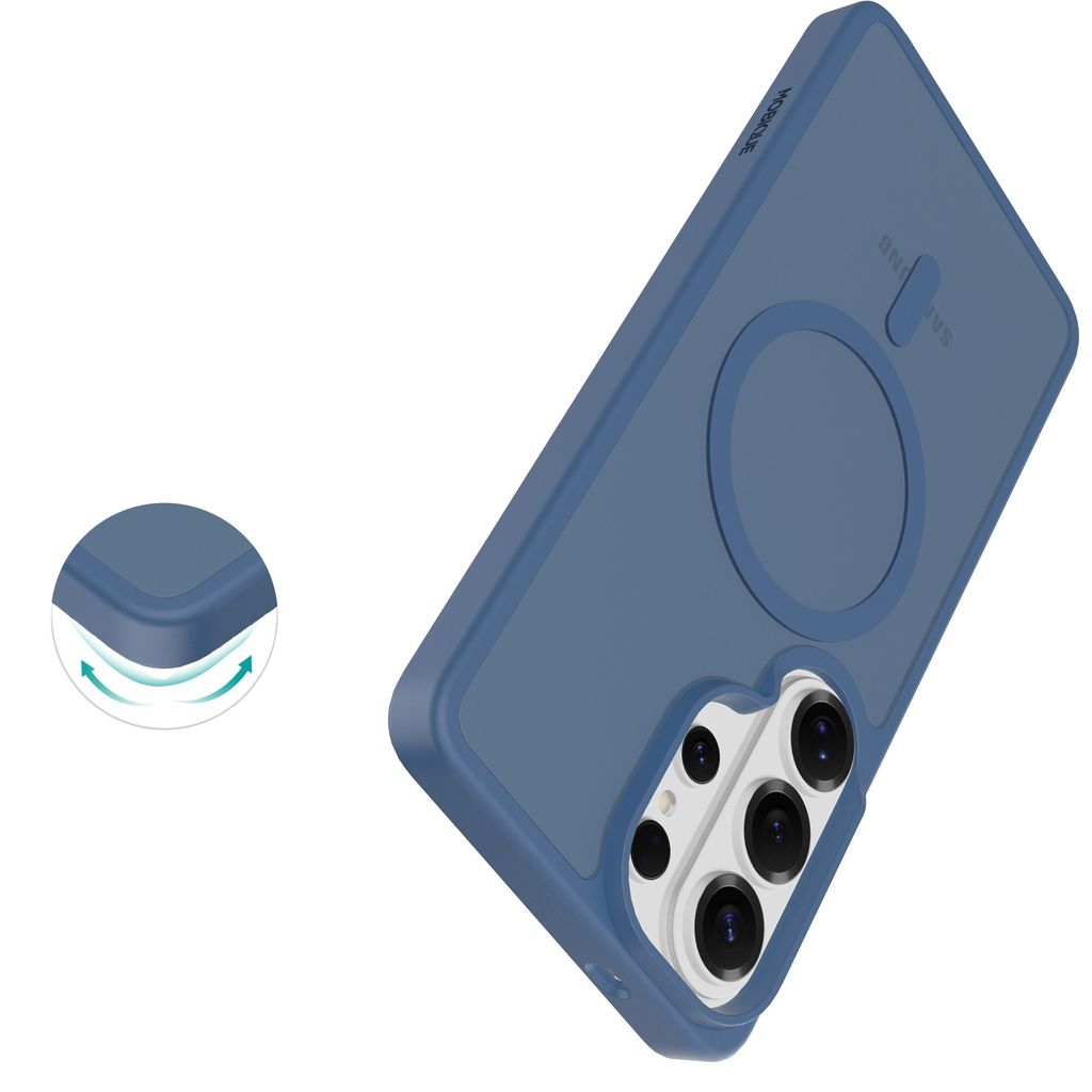 Mobique Samsung Galaxy S26 Ultra MagSafe Hybrid Cover - Frostet Blå