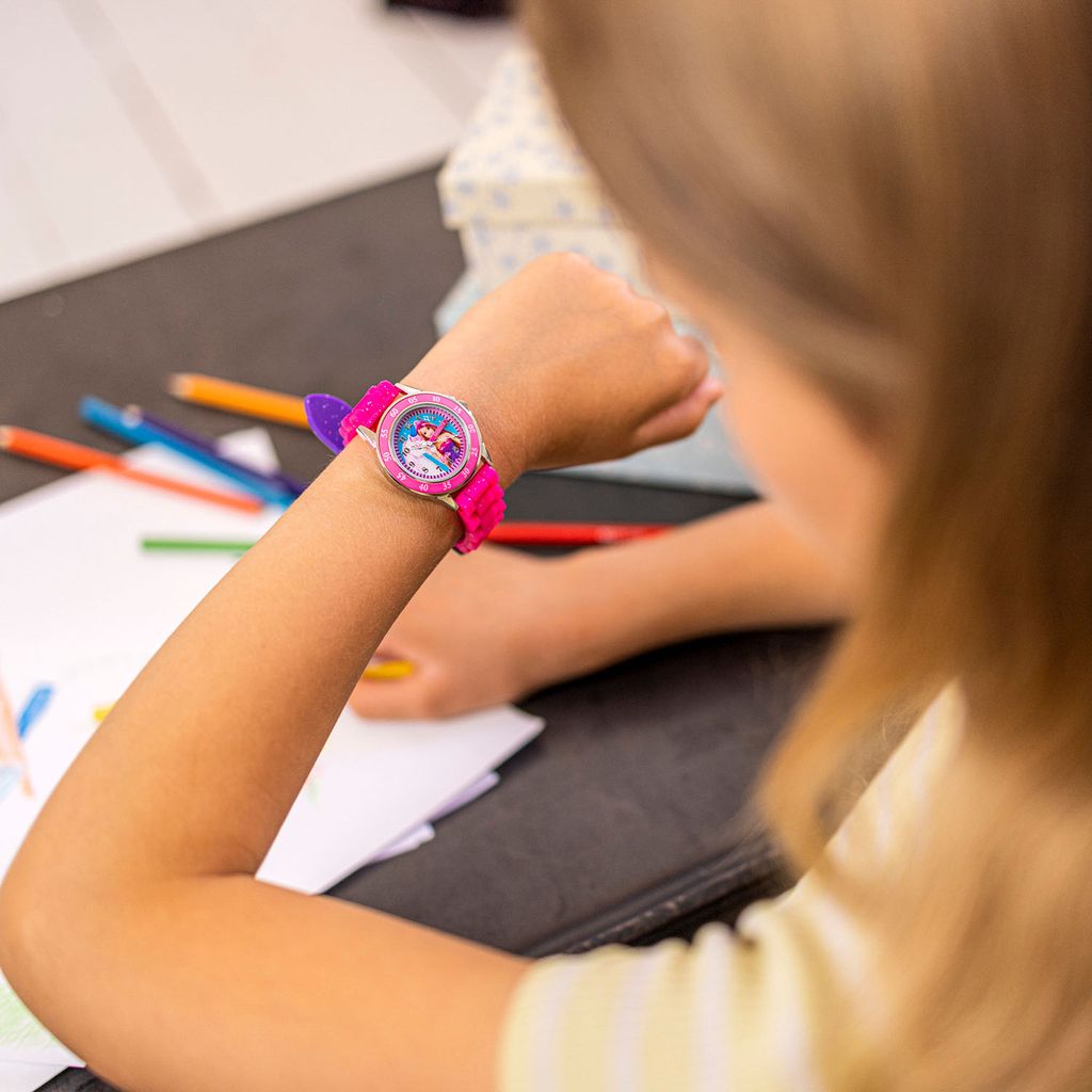 Accutime Time Teacher klocka för barn – Barbie