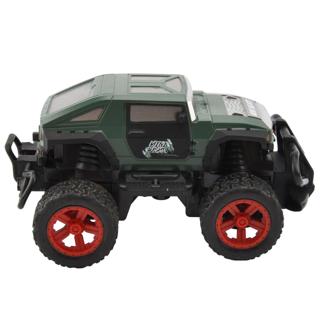 ZapToys Mini Beast 1:43 Radio-ohjattava auto – Musta/Vihreä