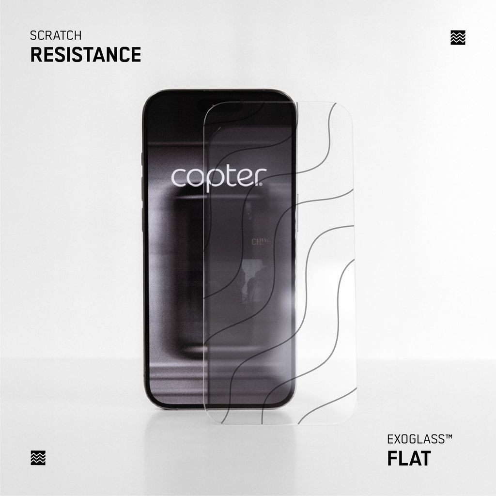Copter Exoglass Flat Skærmbeskyttelse til Google Pixel 11 / 11 Pro / 10 / 10 Pro