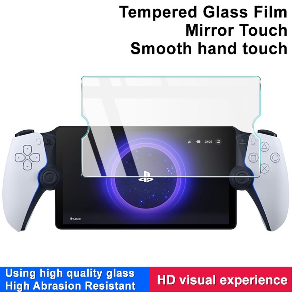 IMAK H-Series Härdat Glas Skärmskydd för PlayStation Portal Remote Player PS5