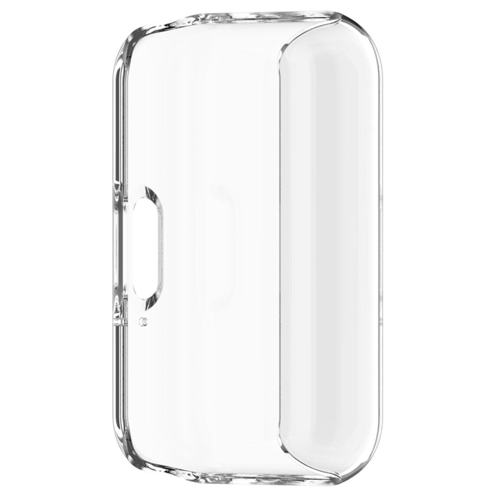 Samsung Galaxy Fit 6 cover med Skærmbeskytter for smartur - Gennemsigtig, Hvid