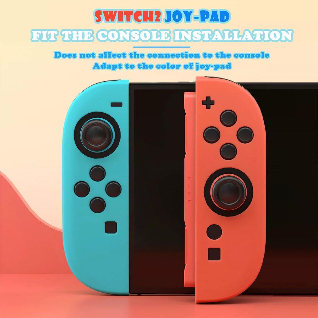 XDcase Nintendo Switch/Switch OLED Joy-Con silikondeksel og joystick-deksel – hvit